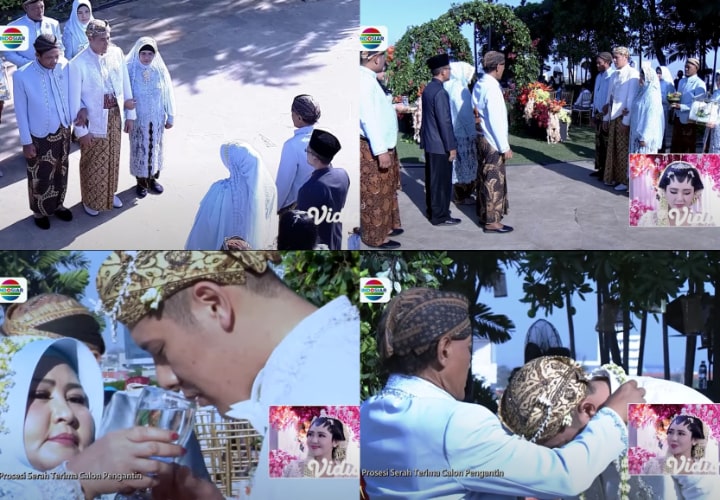 Serah Terima Mempelai Pria