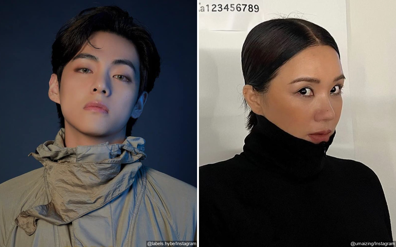 Beda 26 Tahun, Potret V BTS dan Aktris Uhm Jung Hwa di Party J-Hope Jadi Hot Topic