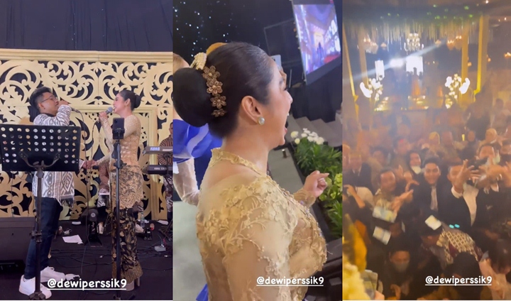 Dewi Persik Sumbang Suara Emas