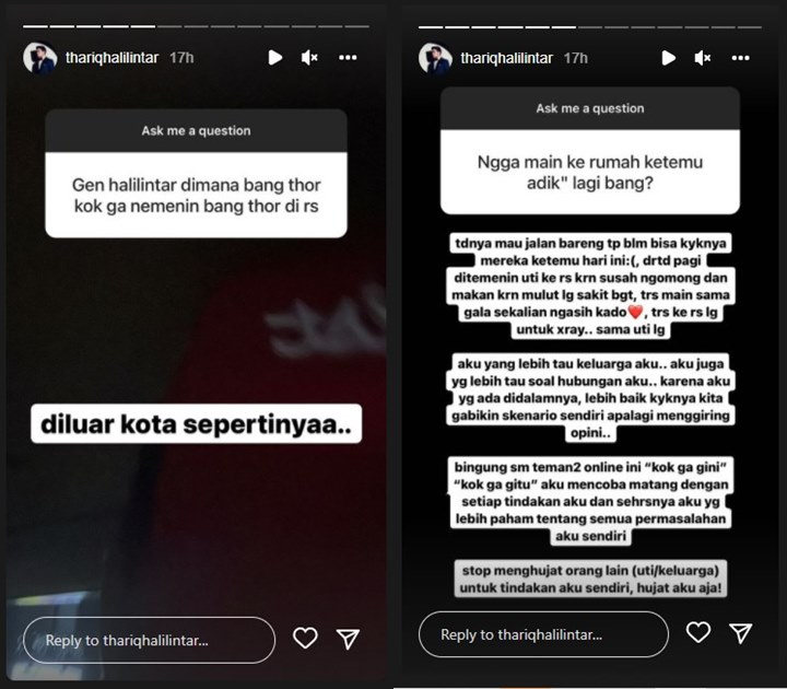 Thariq Halilintar Muntab Hubungan Asmaranya Terus Diatur Hingga Diusik Soal Keluarga, Skakmat Netter