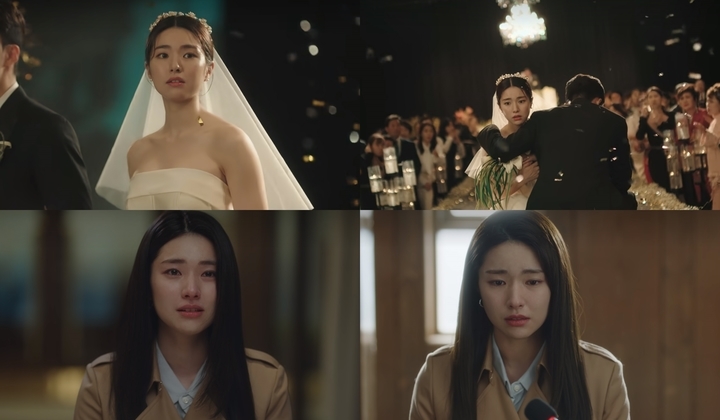 Background Aktris Pemeran Gaun Pengantin Melorot di \'Extraordinary Attorney Woo\'