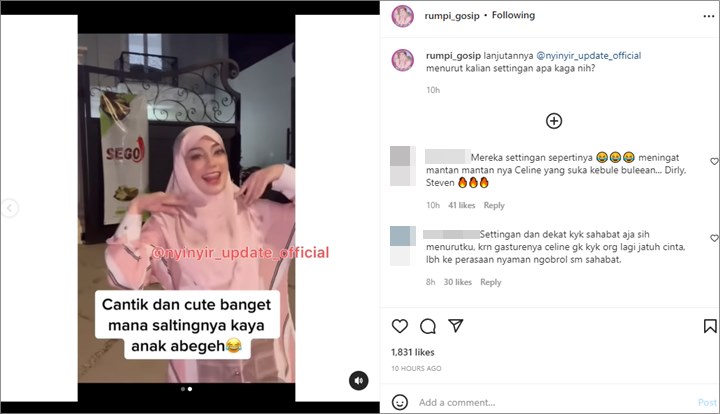 Semringah Saat Pamer Pakai Hijab, Celine Evangelista Tersipu Malu Usai Kantongi Pujian dari Sosok Ini