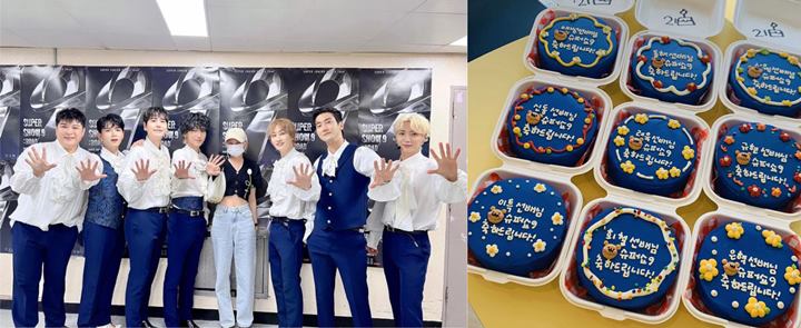 Yuqi (G)I-DLE Berikan Hadiah Imut Ini untuk Member SuJu Saat Diundang Hadiri \'Super Show 9 : Road\'
