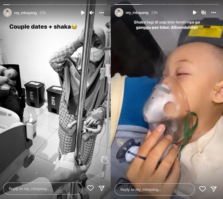 Dinda Hauw Dilarikan ke Rumah Sakit, Rey Mbayang Curhat Pilu Sambil Bagikan Potret Ini