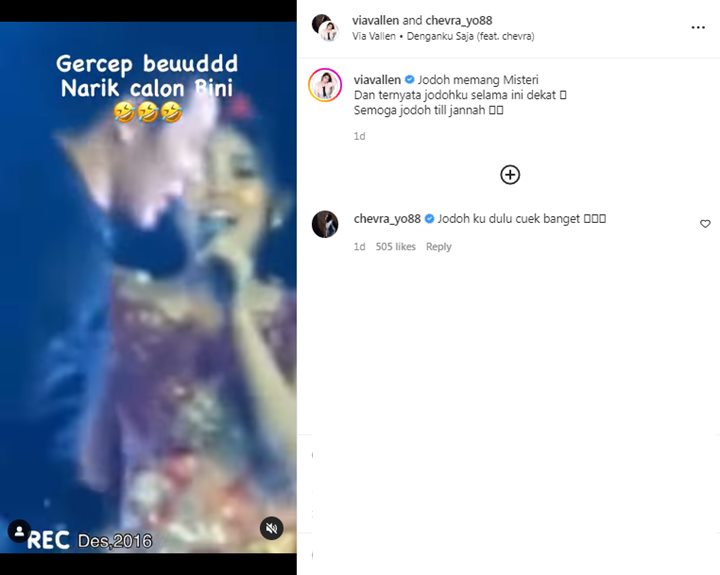 Via Vallen dan Chevra Yolandi Saling \'Meledek\' Usai Video Lawas Ini Terungkap