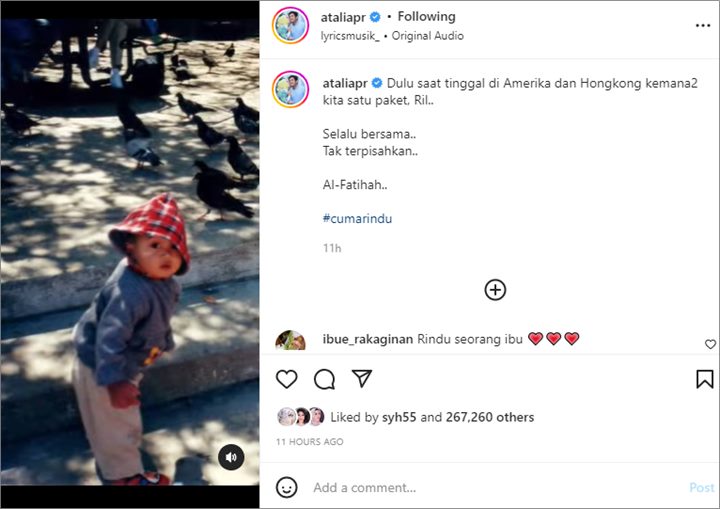 Istri Ridwan Kamil Bagikan Kenangan Saat Tinggal di Amerika dan Hong Kong, Videonya Bikin Sedih