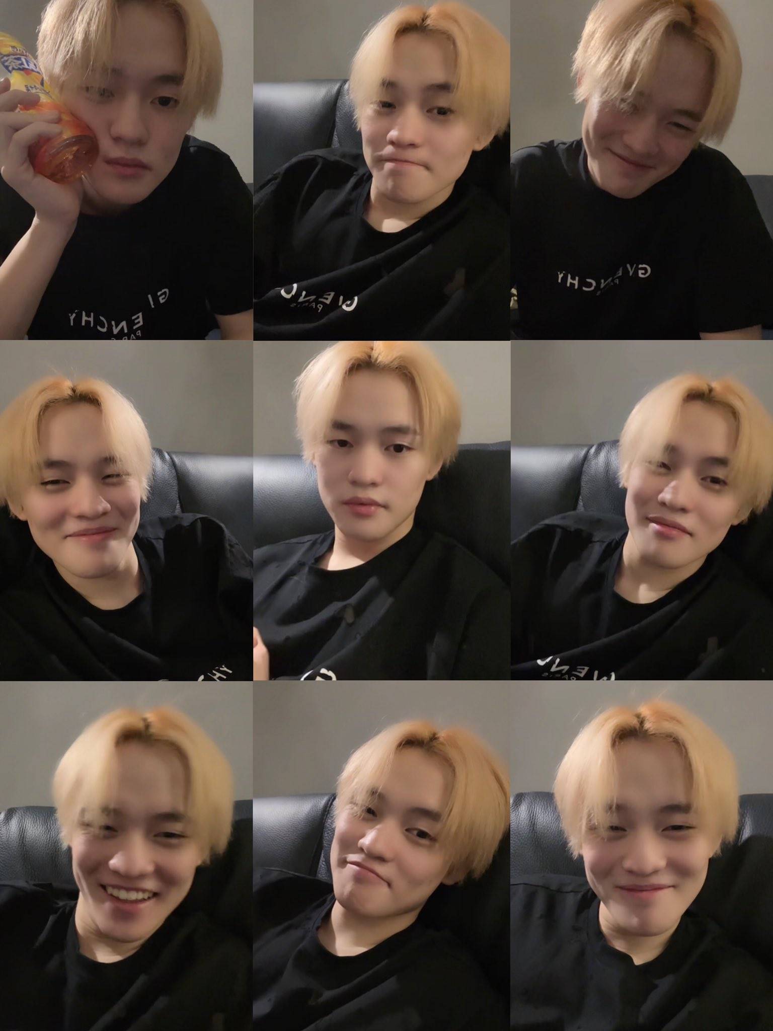 Chenle NCT melakukan Weibo live