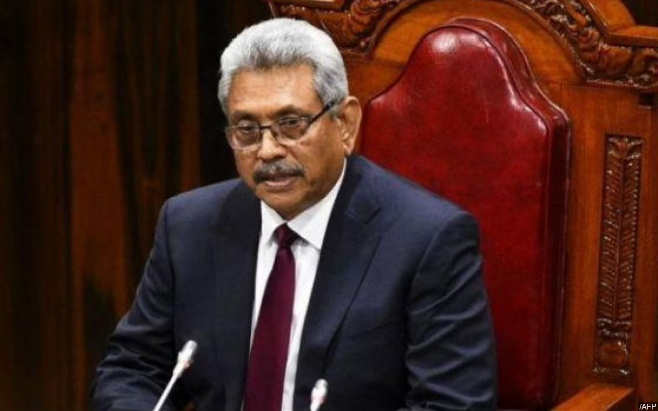 Kelompok Aktivis HAM Desak Penangkapan Eks Presiden Sri Lanka yang Kabur ke Singapura