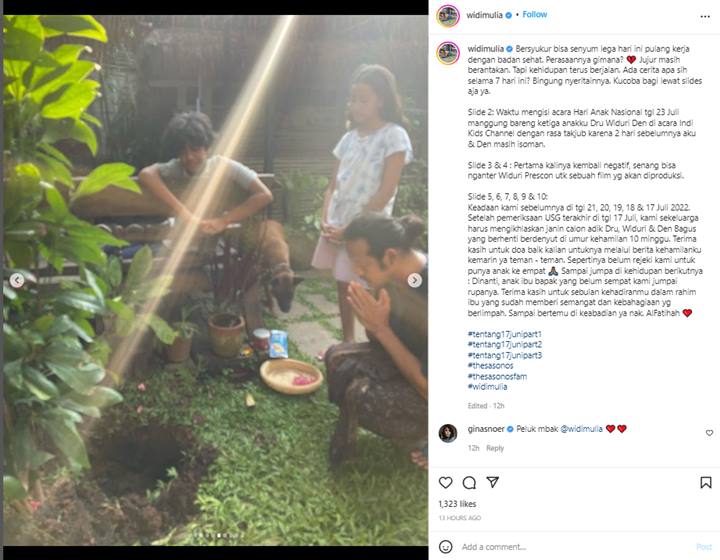 Baru 10 Minggu Hamil, Widi Be3 Kini Curhat Pilu Alami Keguguran
