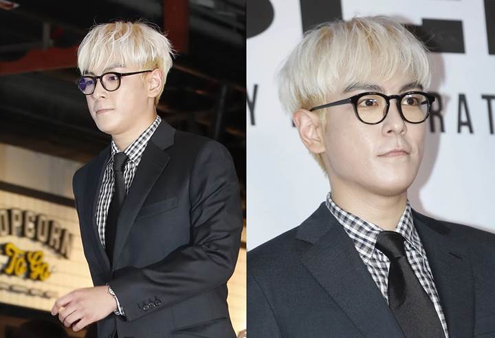 T.O.P BIGBANG Muncul Perdana di Publik Hadiri Pemutaran VIP \'Emergency Declaration\'