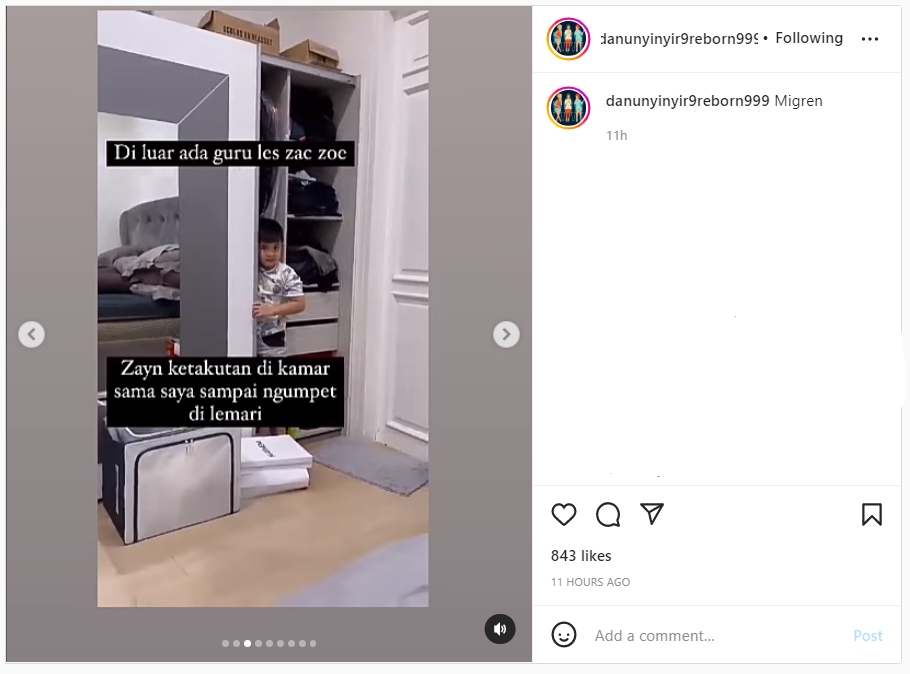 Jonathan Frizzy Bagikan Kondisi Dhena Gedor Pintu Maksa Masuk, Anak Pasang Ekspresi Ketakutan