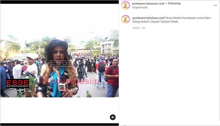 Barbie Kumalasari Ikut Singgung Soal Kekayaan Baim Wong, Tuai Respons Beda dari Artis Lain?