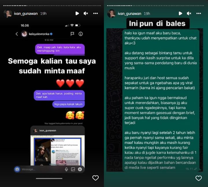 Permintaan Maaf Ivan Gunawan Akhirnya Dibalas, Keisya Levronka Tumpahkan Semua Unek-Uneknya