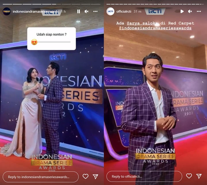 IDSA 2022: Arya Saloka Tampil Fresh dengan Rambut Panjang dan Pamer Jidat di Red Carpet
