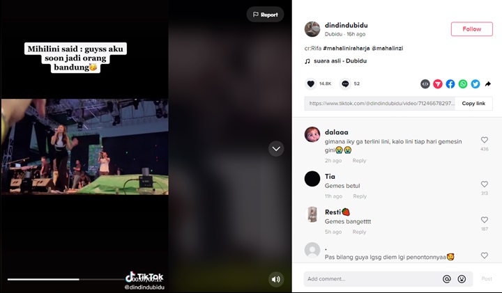 Mahalini Kode Segera Dinikahi Rizky Febian, Momen Saat Umumkan Bakal Jadi Orang Bandung Bikin Gemas