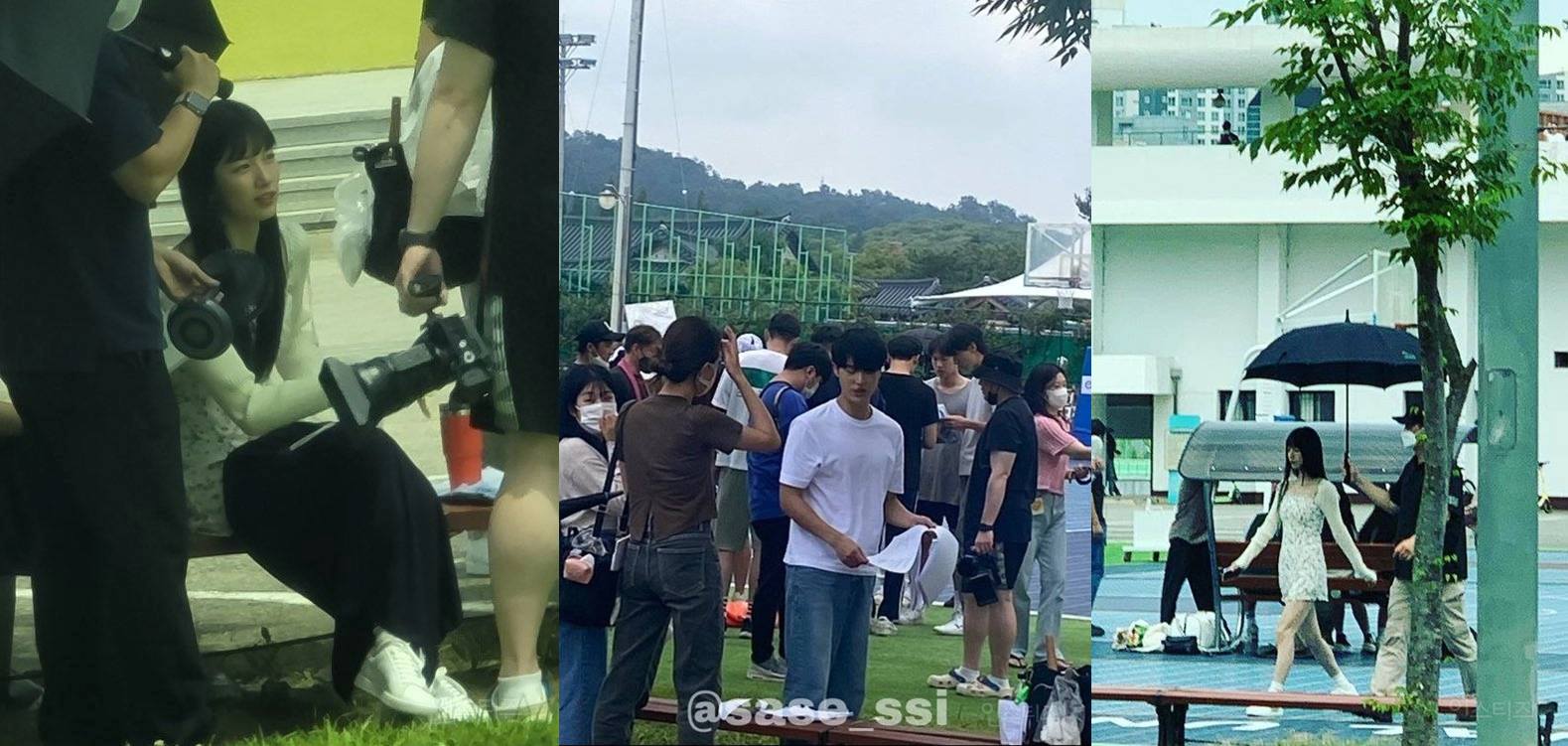 Potret Suzy dan Yang Se Jong syuting \