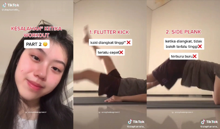 Tergesa-gesa Setiap Melakukan Gerakan Workout