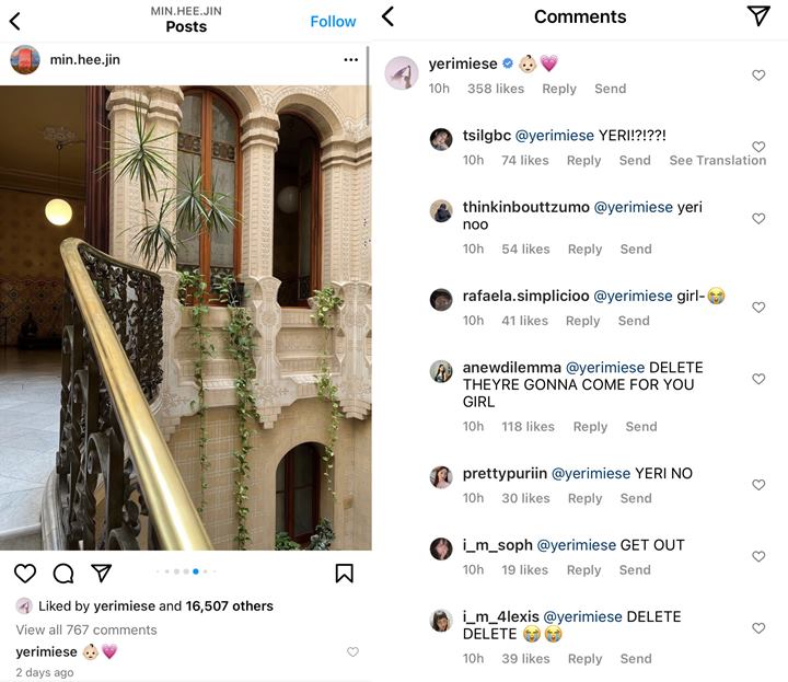 Yeri Red VelvetSecara Tak Langsung Benarkan Gosip Min Hee Jin CEO NewJeans Pedofil?