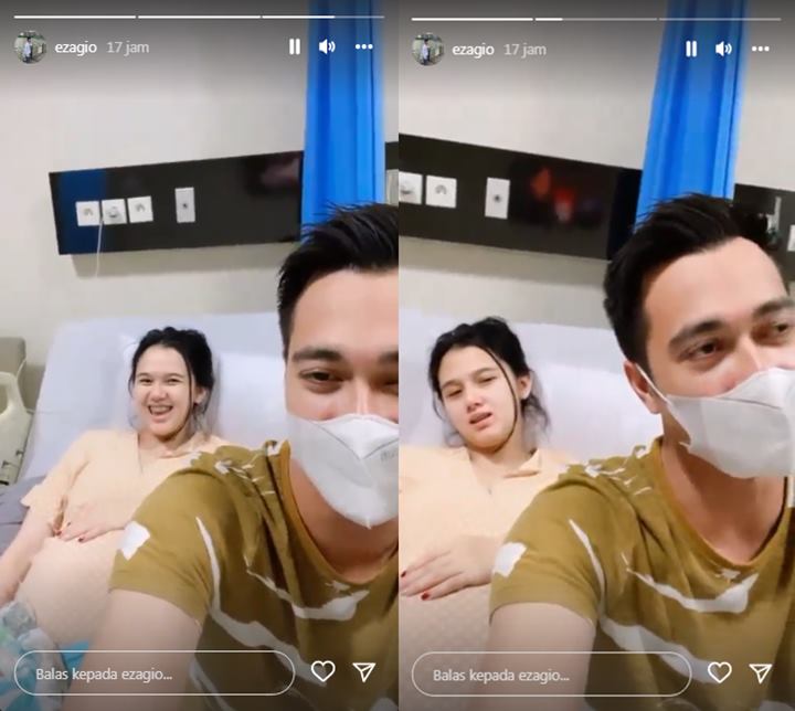 Setia Dampingi Istri Isoman, Eza Gionino Khawatirkan Kondisi Calon Anak Ketiganya
