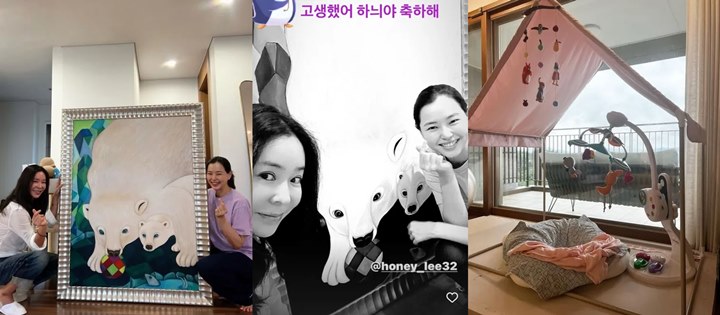 Sebulan Jadi Ibu, Honey Lee Dapat Hadiah Buatan Tangan Penuh Makna dari Aktris Ini