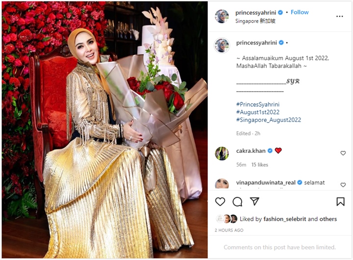 Syahrini Dapat Kejutan dari Sang Suami