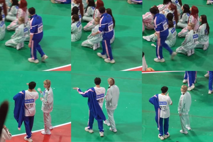 Cara Bang Chan Stray Kids Dekati Lily NMIXX Saat Syuting \'ISAC 2022\' Tuai Perhatian