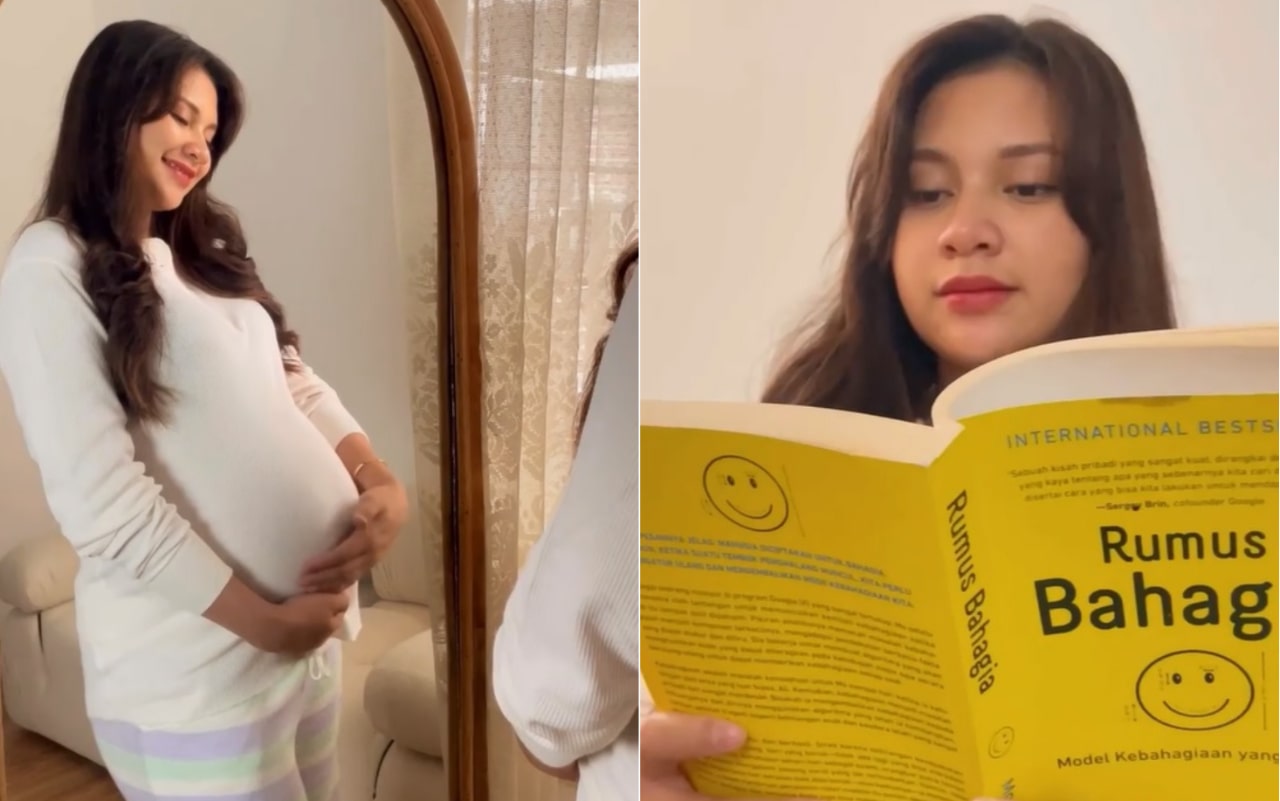 8 Potret Bumil Indah Permatasari Pamer Baby Bump, Penampilan Dipuji Makin Cantik