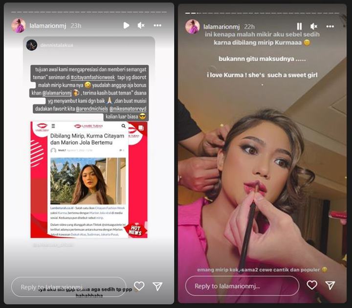 Dikira Sedih Karena Disebut Mirip Kurma Citayam Fashion Week, Marion Jola Bilang Begini