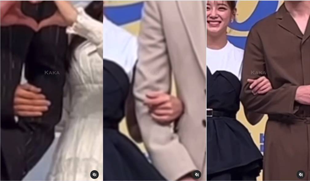 Kim Sejeong di konferensi pers