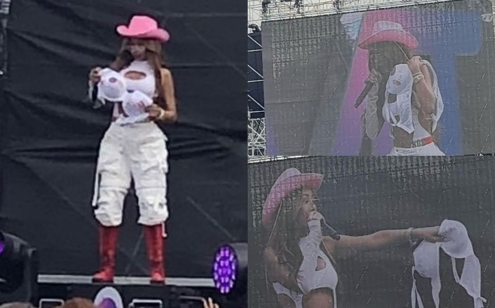 Momen Jessi Minta Dilempari Bra Oleh Fans London Curi Perhatian