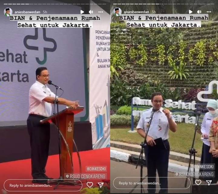 Anies Baswedan Kini Resmi Ganti Istilah Rumah Sakit Jadi Rumah Sehat