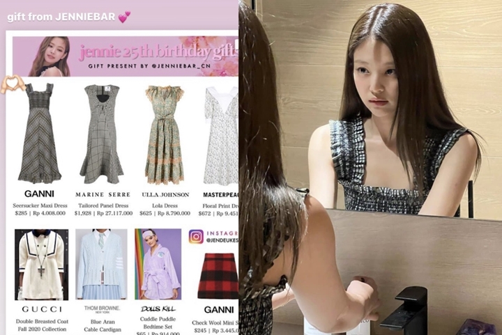 Jennie BLACKPINK Kenakan Dress dari Fans Tiongkok, Begini Reaksi Netizen Korea