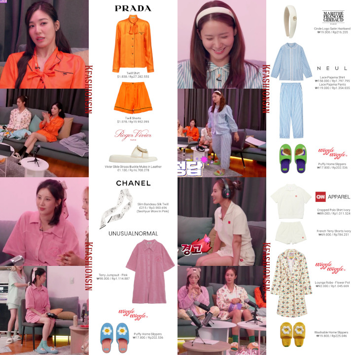 Detail Harga Piyama Member SNSD di \'Soshi Tam Tam\', Milik Yoona Mengejutkan
