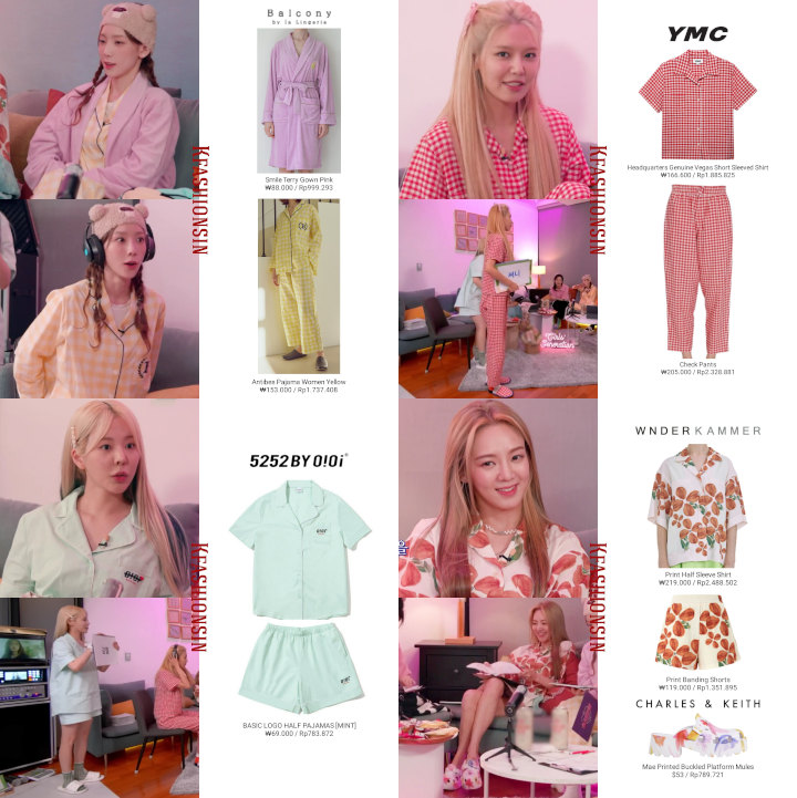 Detail Harga Piyama Member SNSD di \'Soshi Tam Tam\', Milik Yoona Mengejutkan
