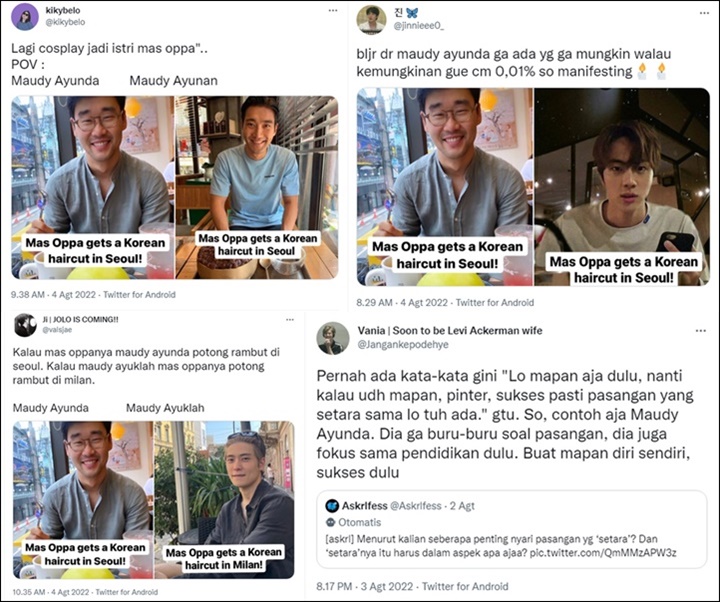 Sampai Trending, Tingkah Gemas Maudy Ayunda ke Jesse Choi Bikin Netter Halu Berjamaah
