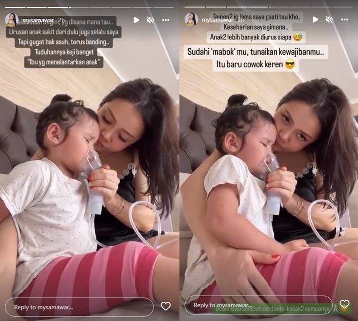 Dituding Telantarkan Anak, Mawar AFI Skakmat Eks Suami Seraya Tunjukkan Video Si Bungsu Sakit