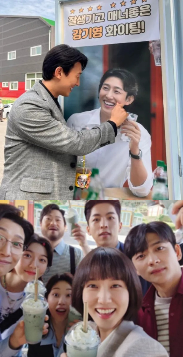 Dikira Bujang, Kang Ki Young Dikirimi Coffee Truck Ibu Mertua di Lokasi \'Extraordinary Attorney Woo\'