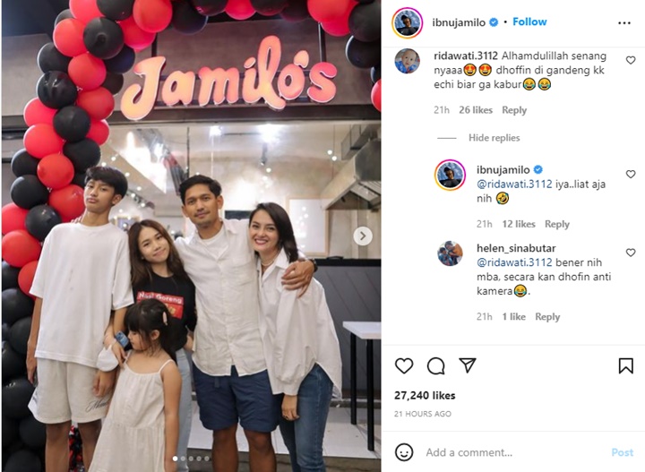 Sikap Hangat Putri Sulung Ririn Ekawati Pada Adik Sambung, Pesan Ibnu Jamil Disorot