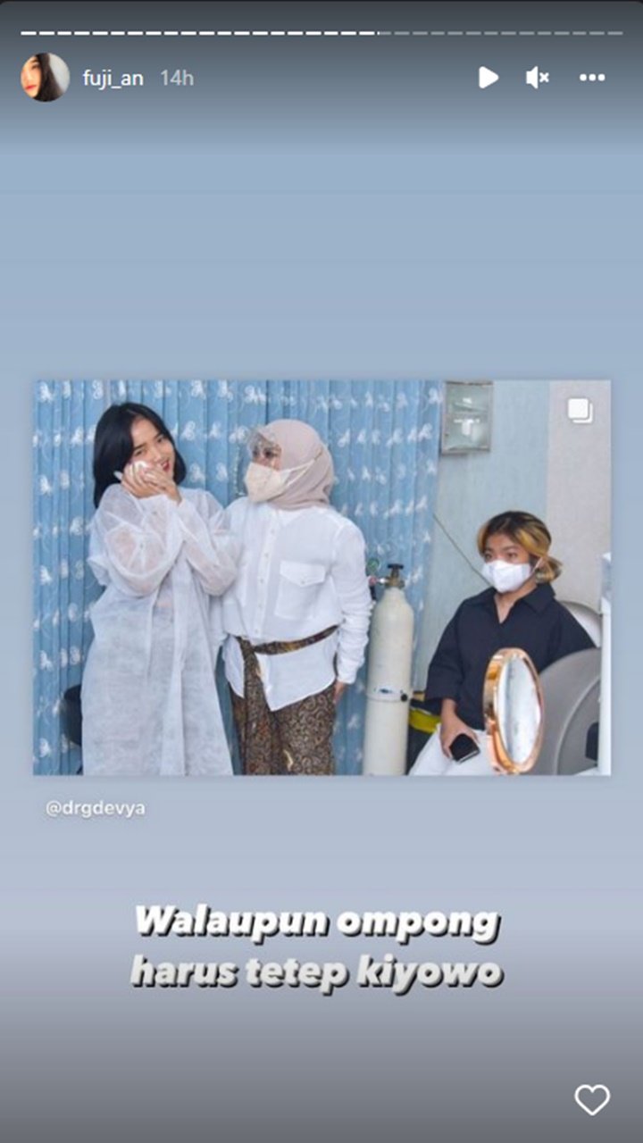 Fuji Ompong, Momen Manis Saat Operasi Ditemani Thariq Halilintar Malah Pancing Nyinyiran