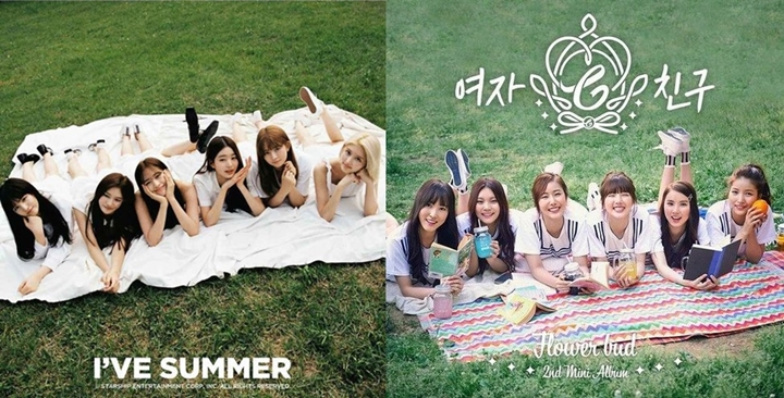 Teaser Comeback \'I\'VE SUMMER\' IVE Ingatkan Foto Sampul Album \'Me Gustas Tu\' G-Friend