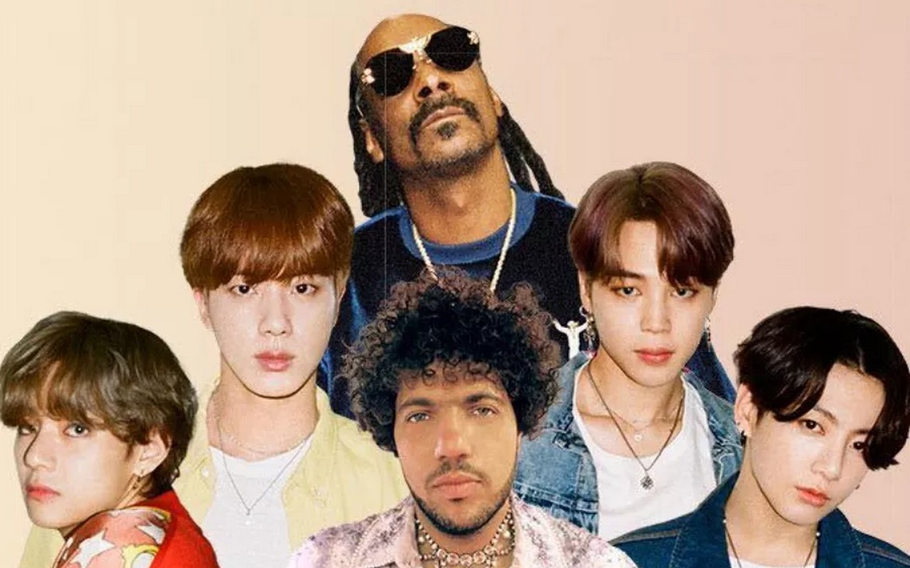 Kolaborasi BTS Bareng Snop Dogg dan Benny Blanco Sukses Rajai ITunes di 74 Negara Berbeda