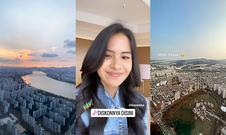 Maudy Menginap di Hotel Lantai 99 Hotel Mewah