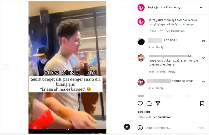 Sikap Stevan Pasaribu Disebut Ogah Terima Bunga dari Fans Disorot