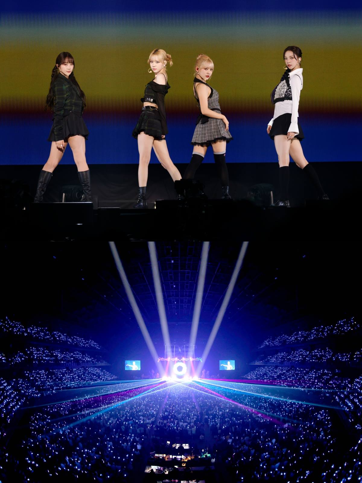 Momen di showcase Jepang aespa