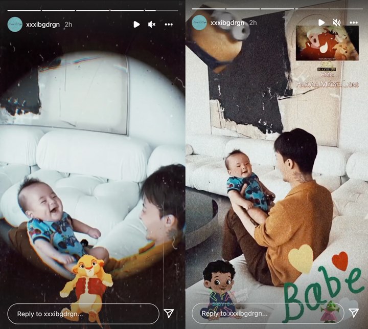 G-Dragon BIG BANG Unggah Foto Bareng Keponakan, Wajah Imut Baby Eden Bikin Gemes