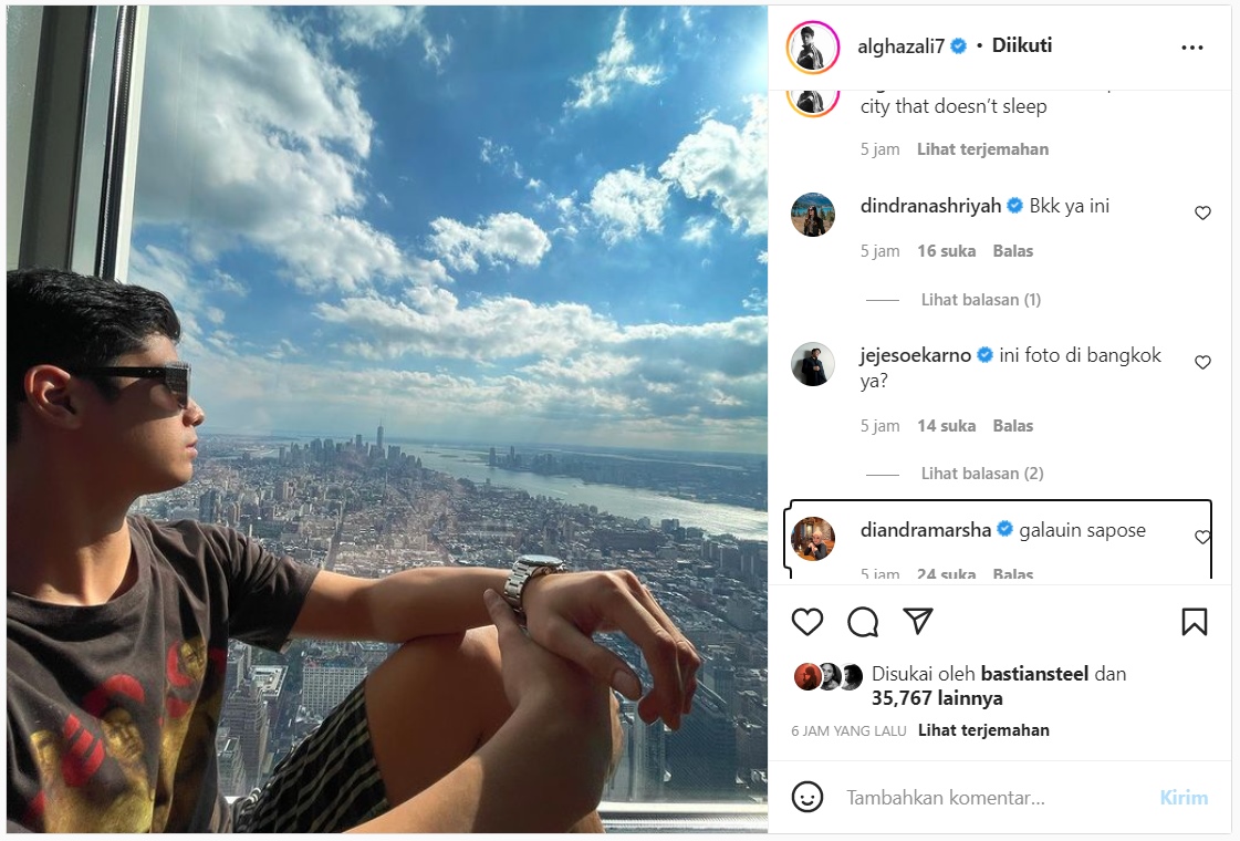 Al Ghazali Mendadak Disebut Galau Usai Bagikan Postingan Ini, Gara-gara Putus?