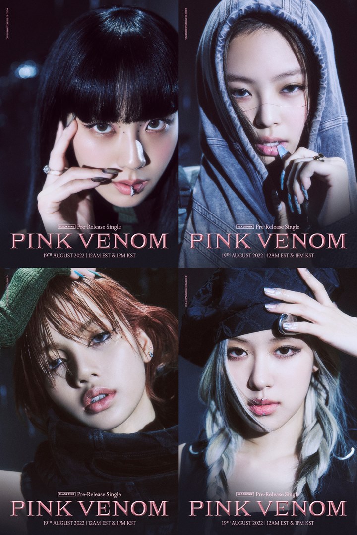 Visual Menghebohkan Member BLACKPINK di Teaser Poster \'Pink Venom\' Tuai Komentar Begini