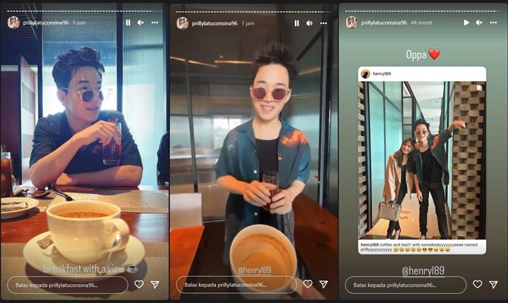 Prilly Latuconsina Pamer Momen Sarapan Hingga Ngakak Bareng Henry Lau, Bikin Iri!