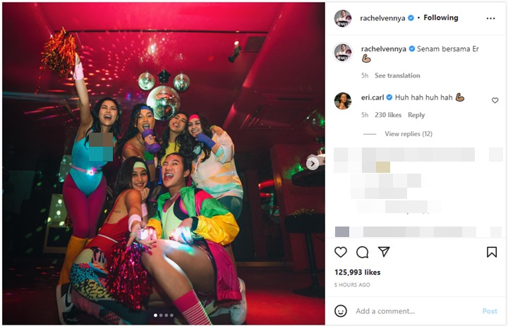 Rachel Vennya Pamer Foto di Pesta Ultah Erika Carlina, Penampilan Seksi Bikin Salfok