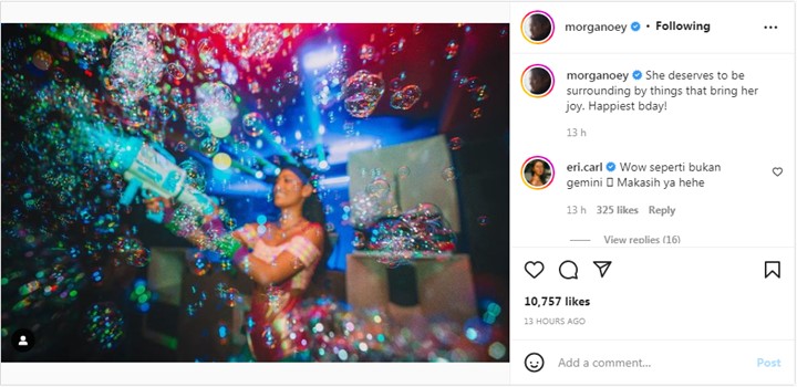 Morgan Oey Kirim Ucapan Manis, Erika Carlina Makin Berani Umbar Kedekatan di Tengah Gosip Pacaran?
